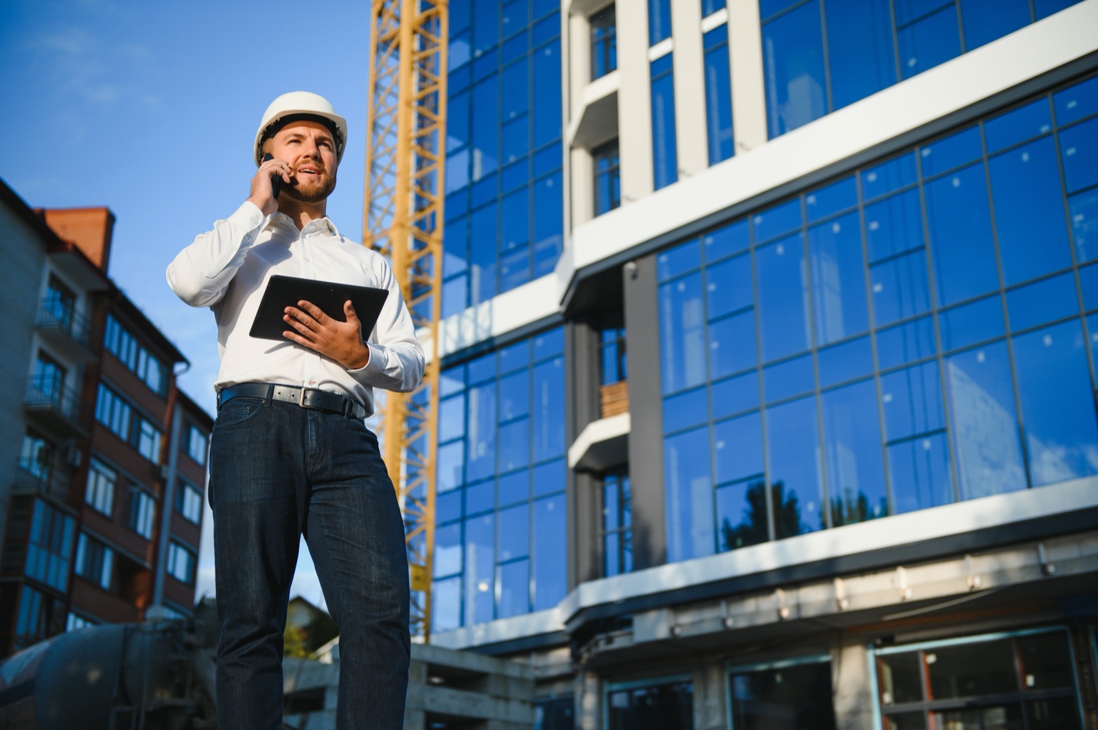 Expert BTP sur chantier