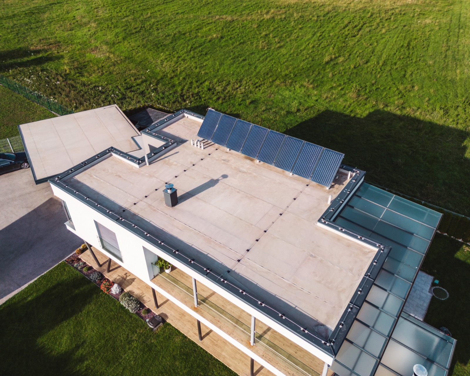 Inspection toiture par drone